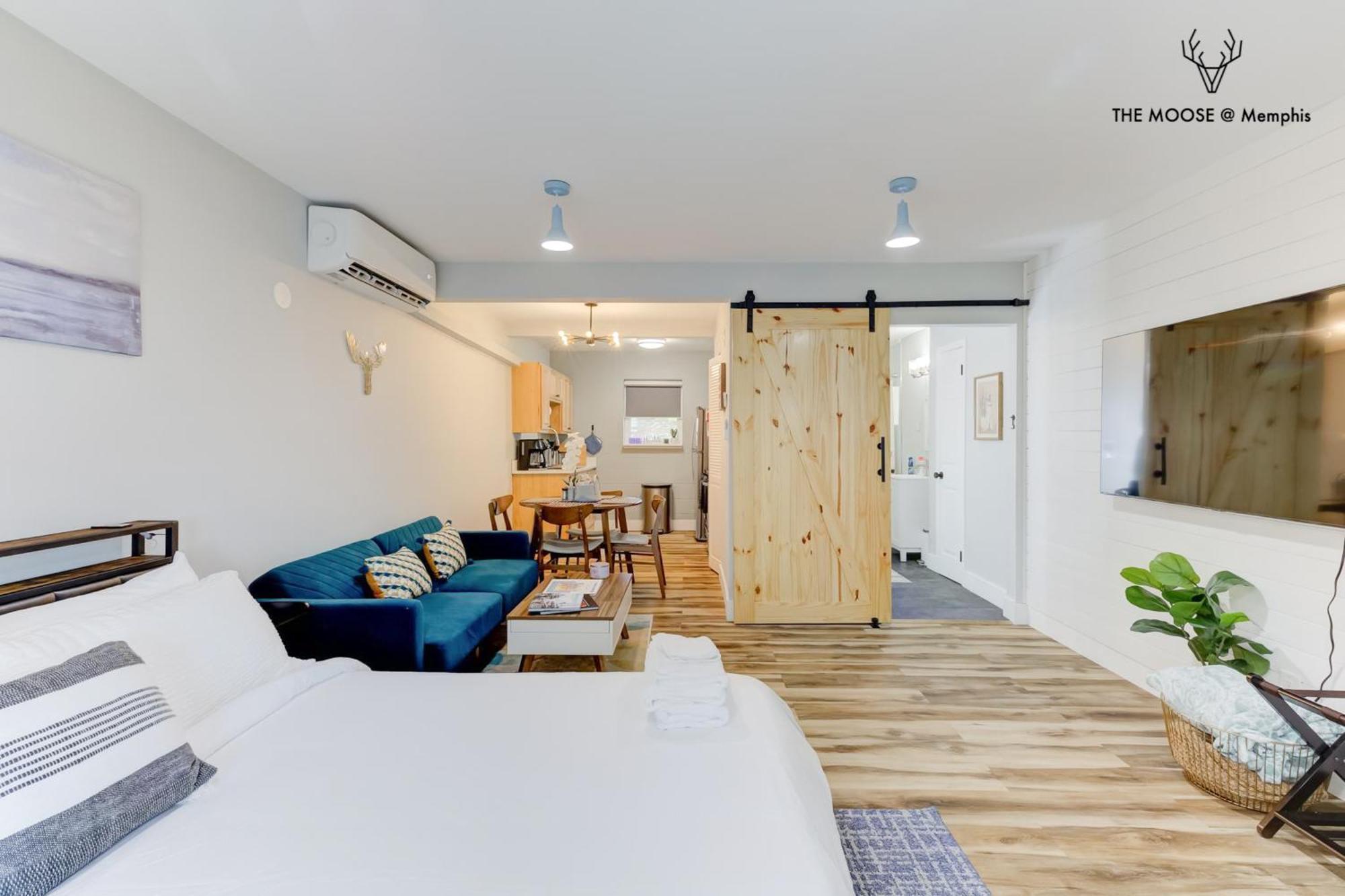 Apartamento The Moose #11 - Luxe Modern Loft With King Bed, Free Parking & Wi-Fi Memphis Exterior foto